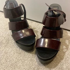 Heeled sandals